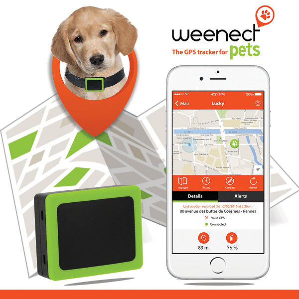 Weenect Pets, Dog Balise GPS pour Chien