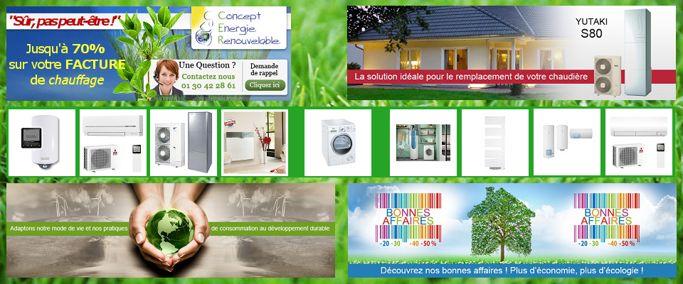 Pub site : Concept Energie Renouvelable