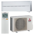 Climatiseur Mono-split Mitsubishi Mural Design De Luxe Blanc Pur MSZ-LN35VGW Hyper Heating - R32