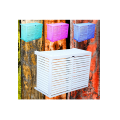 Cache climatiseur decoclim décoratif en bois exotique pour Groupe Extérieur