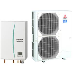 ECODAN Hydrobox Split + Groupe extérieur Power Inverter - Chauffage seul - Monophasé - 120M6