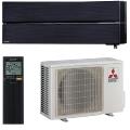 Climatiseur Mono-split Mitsubishi Mural Design De Luxe Noir Onyx MSZ-LN35VGB Hyper Heating - R32