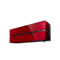 Climatiseur Mono-split Mitsubishi Mural Design De Luxe Rouge Rubis MSZ-LN25VGR Hyper Heating - R32